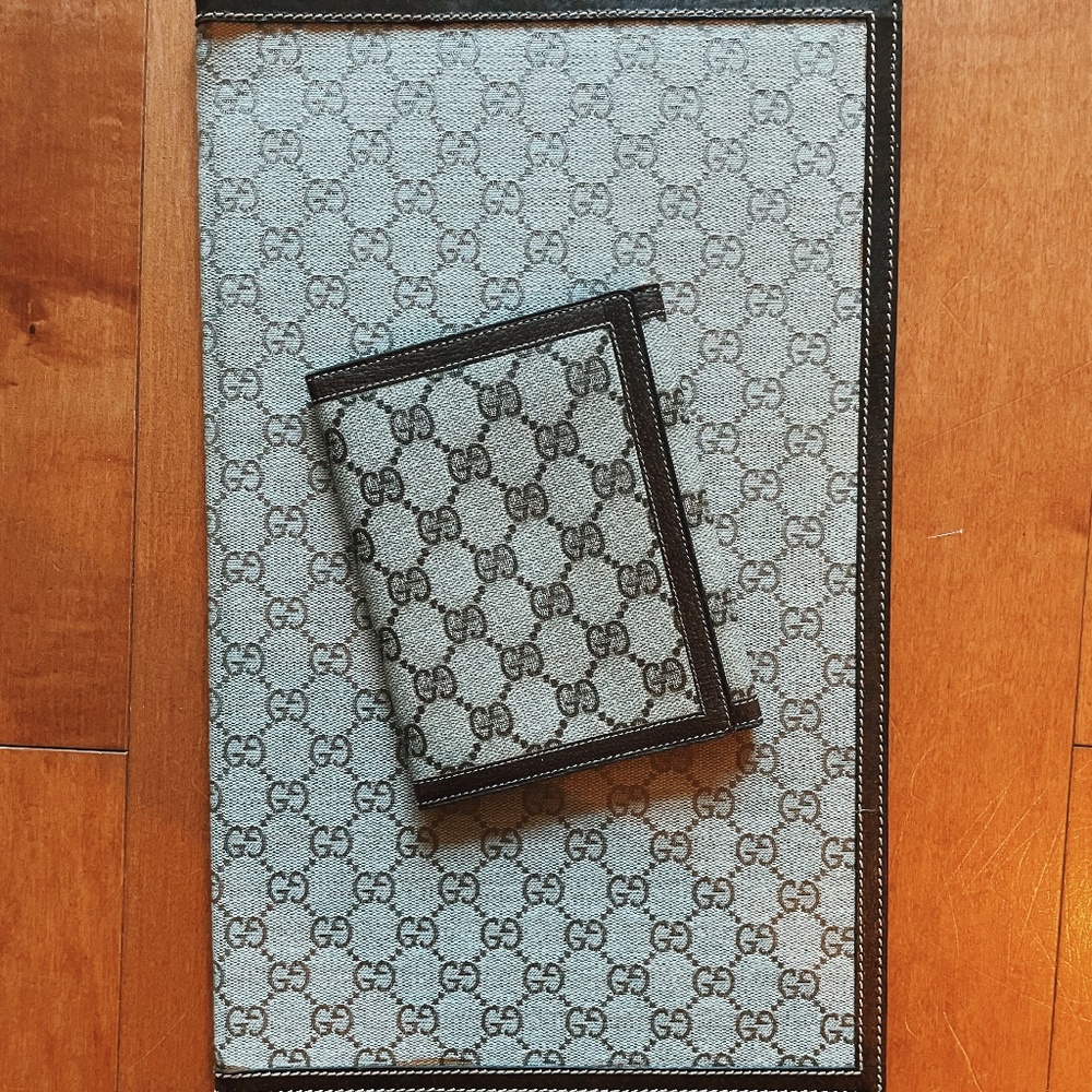 Vintage Gucci Photo Album & Portfolio